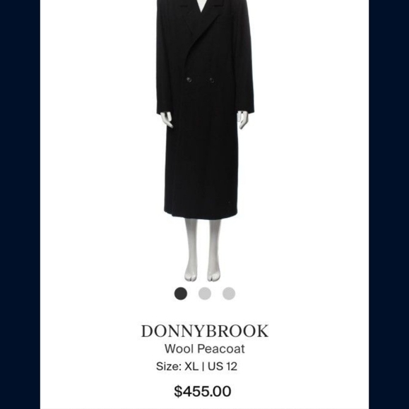 Donny Brook Women's Wool Peacoat - Picture 6 of 6